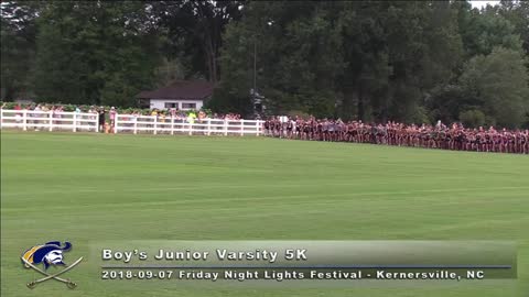 20180907 FNL XC Invitational - Boys JV 5K