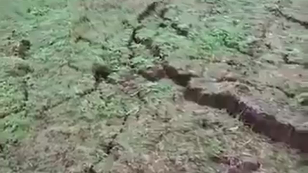 Cracks Are Reported In The Ground In The Municipality Of Caxias Do Sul