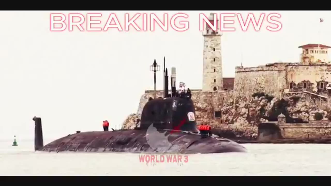 Russian Nuclear Submarine Arrives in Havana Cuba.mp4