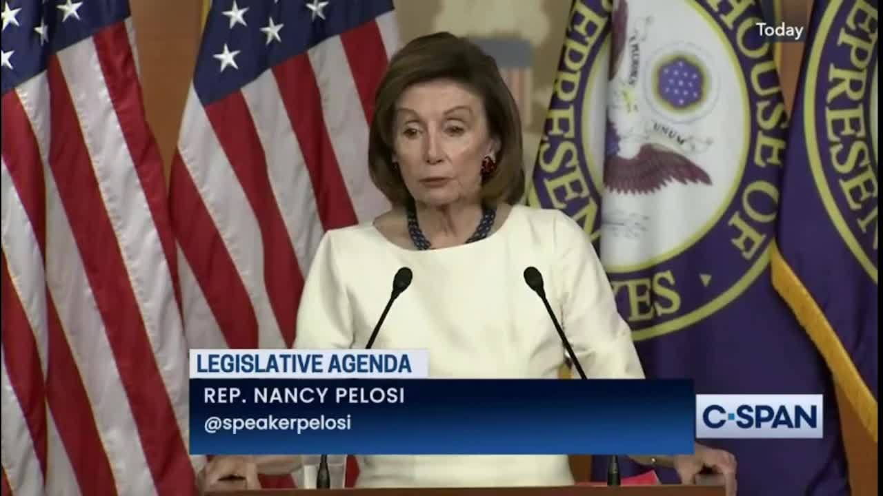 Nancy Pelosi Press Conference Reaction!