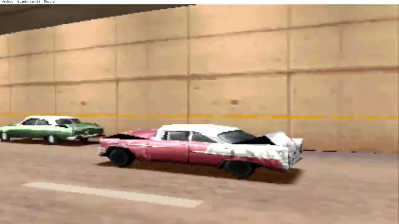 High speed chase of a 1958 Dodge Coronet car in Havana Cuba in the game Driver 2 - Part 19