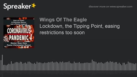 Lockdown, the Tipping Point, easing restrictions too soon