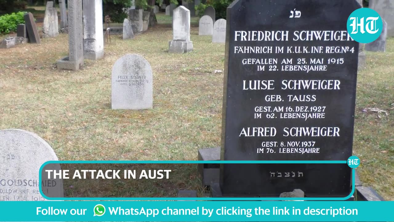 Jewish Cemetery In Vienna Torched, Swastika On Walls Amid Surge In Anti-Semitic Attacks In Europe