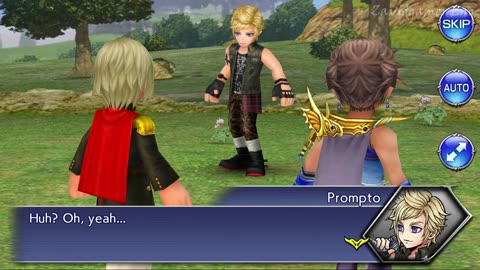 DFFOO Cutscenes Lost Chapter 54 Prompto On the Road (No gameplay)