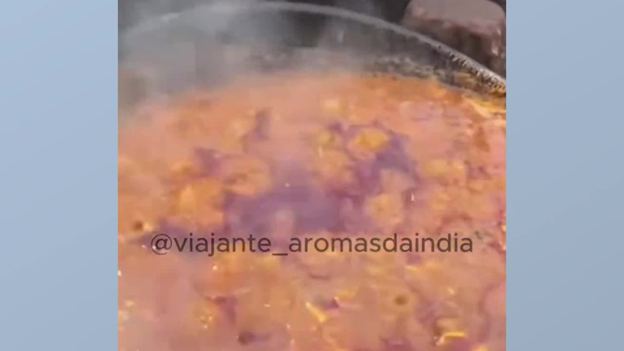 CALDO DE OMELETE INDIANO - MUMBAI STREET FOOD