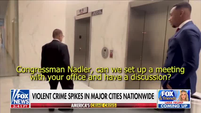Democrat Rep Nadler Frantically Tries To Avoid Fox News