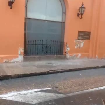 Tormenta en Cartagena