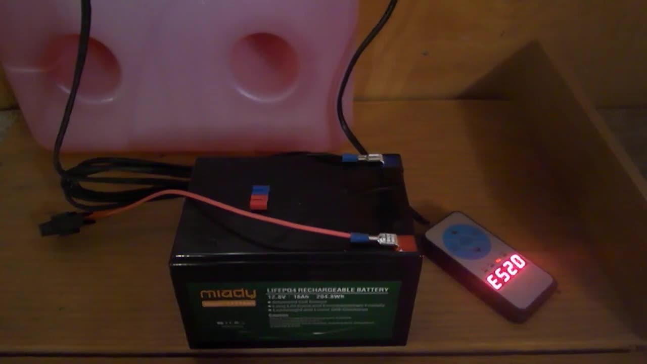 Chinese Diesel Air Heater - Powered by Miady 16ah LIFPO4 Battery