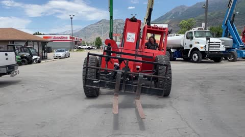 Telehandler Forklift 2003 SkyTrak 8042 8,000 LB 42' Reach Telescopic Fork Lift