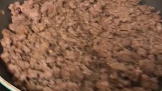 Making some Lean Ground Beef for Meal Prep