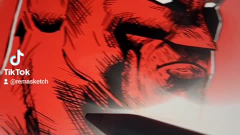 How to draw Batman in under 20 sec