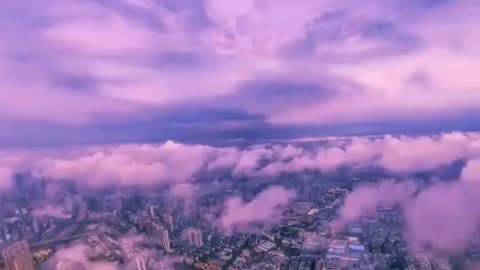 Purple sky