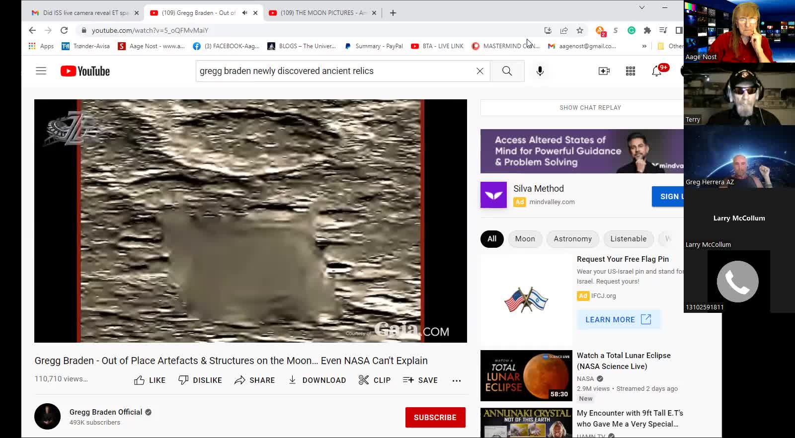 MASTERMIND WEDNESDAY - GREGG BRADEN ON WE ARE NOT ALONE - BUILDINGS ON THE MOON