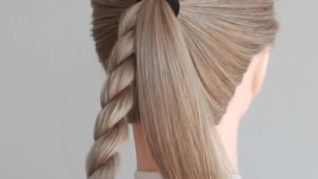 The impressive hair design easy for making