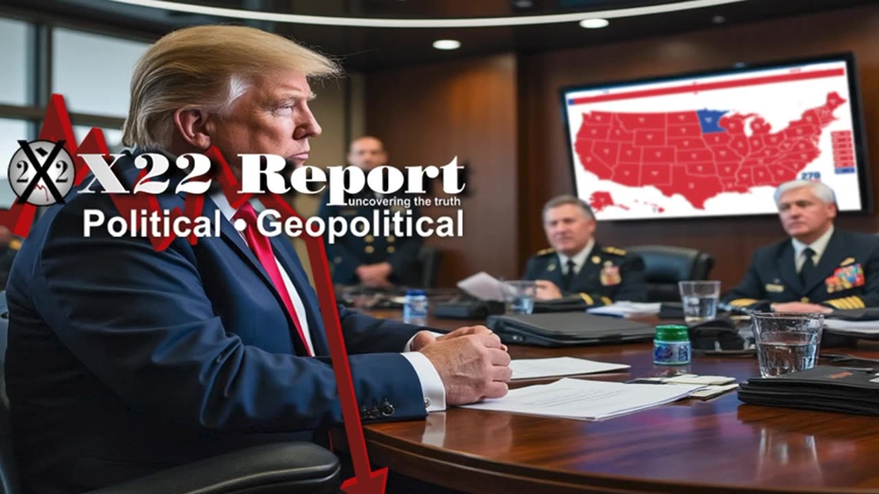 X22 Report: Can't Fully Protect Election Against Cyber Attacks,Trump! - 10/25/24