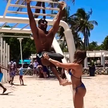 Workout in Miami Beach