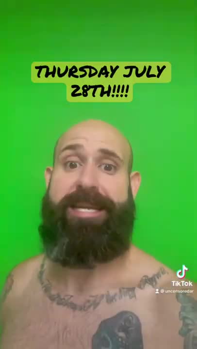 You aren’t doing anything Thursday! #short #shorts #podcast #greenscreen #new