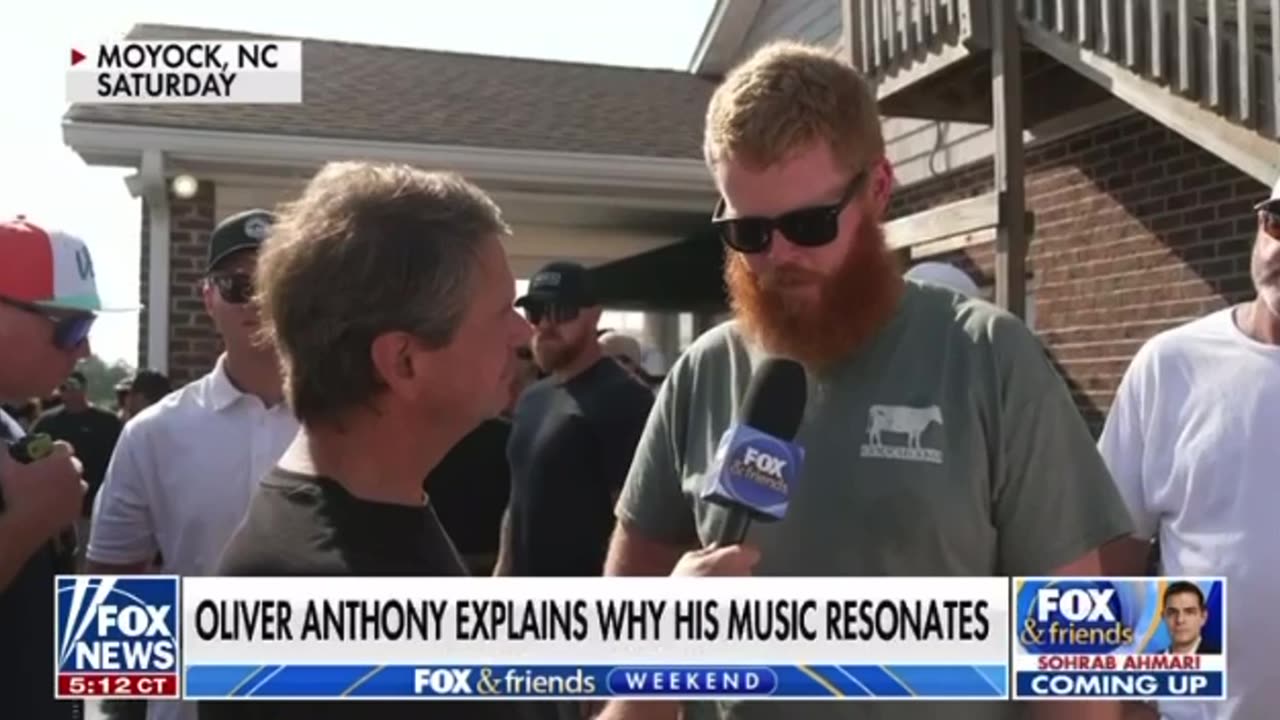 Oliver Anthony - first on air interview