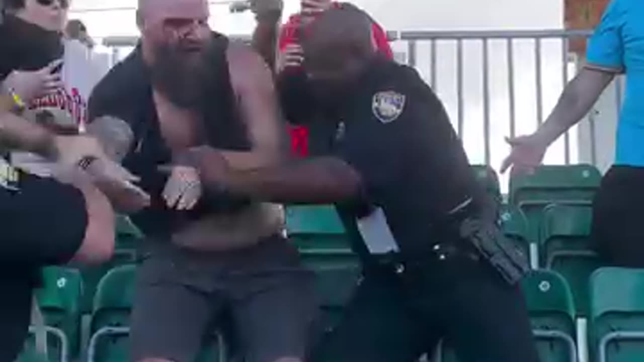 Jacksonville police tase fan at Florida-Georgia game