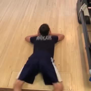 Very unique style of bowling