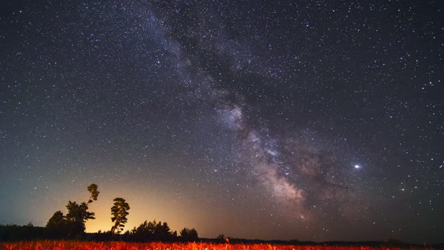 Milky Way time-lapse