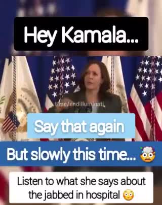 Kamala Harris - Stupidly says the truth! 1 Min.