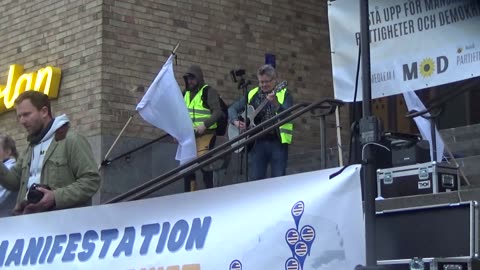 Fredsmanifestationen 28 sept Allsång om fred