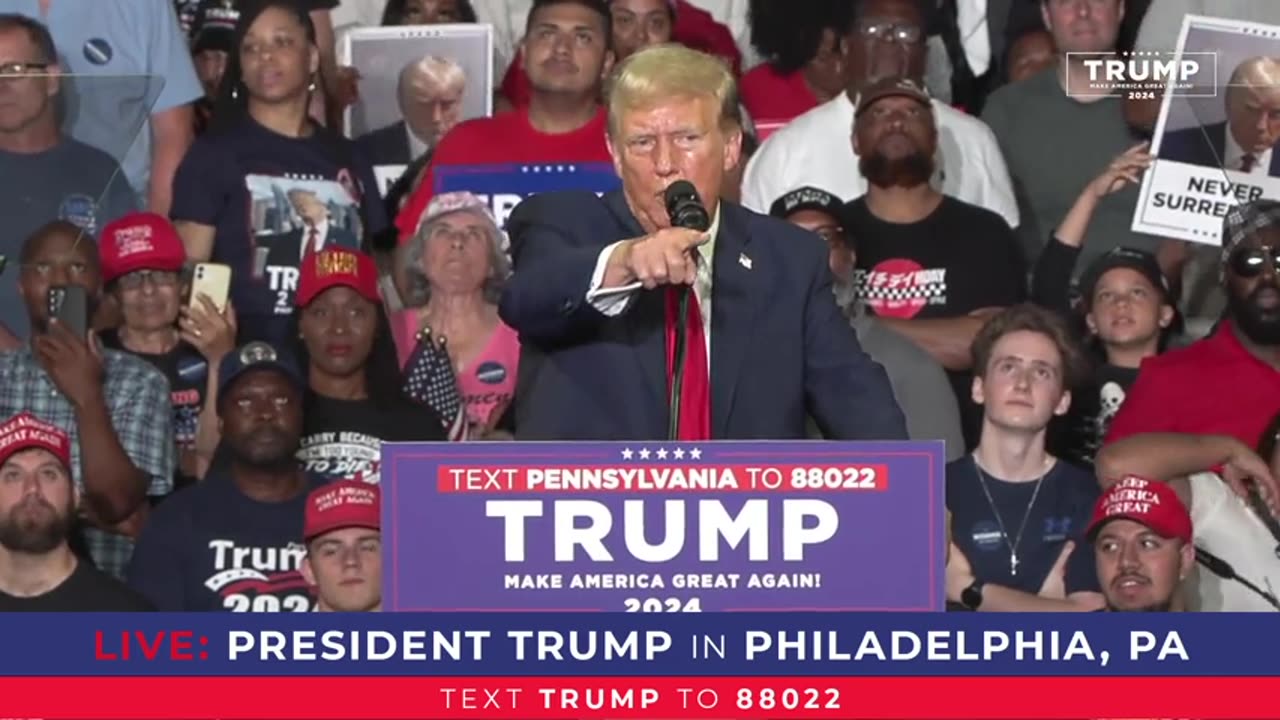 Speech: President Trump in Philadelphia, PA