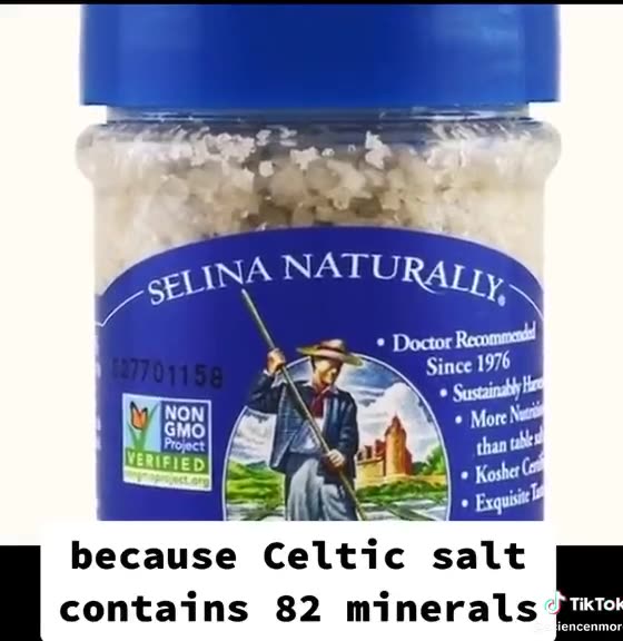 🧂 REPLACE YOUR TABLE SALT WITH CELTIC SALT.......👍👍👍