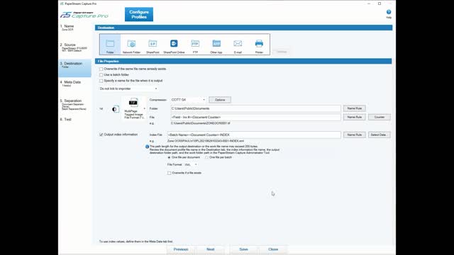 How to Set Up Zone OCR in PaperStream Capture