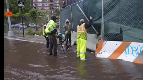 NYC under water