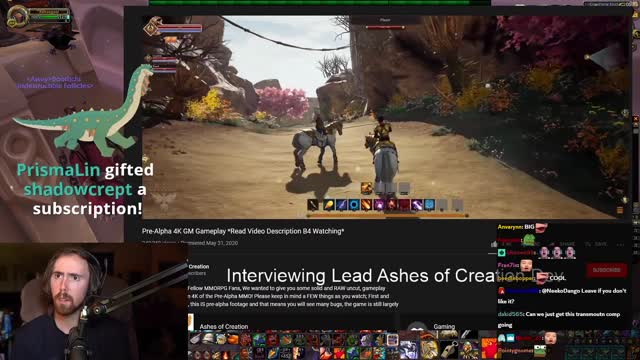 The WoW Killer!? Asmongold Interviews Ashes of Creation Director Steven Sharif | NEW MMORPG