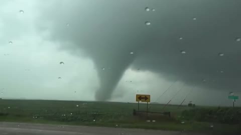 Large tornado Near Jewell Junction Iowa 7-14-2021