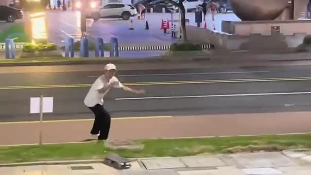 Keep practicing your skateboarding skills