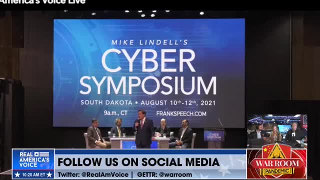 Rumble — HUGE ANNOUNCEMENT AT 7 PM -- Lindell's Symposium Hit with Cyber Attack -- Shut Down -- Backup Plan Kicks In