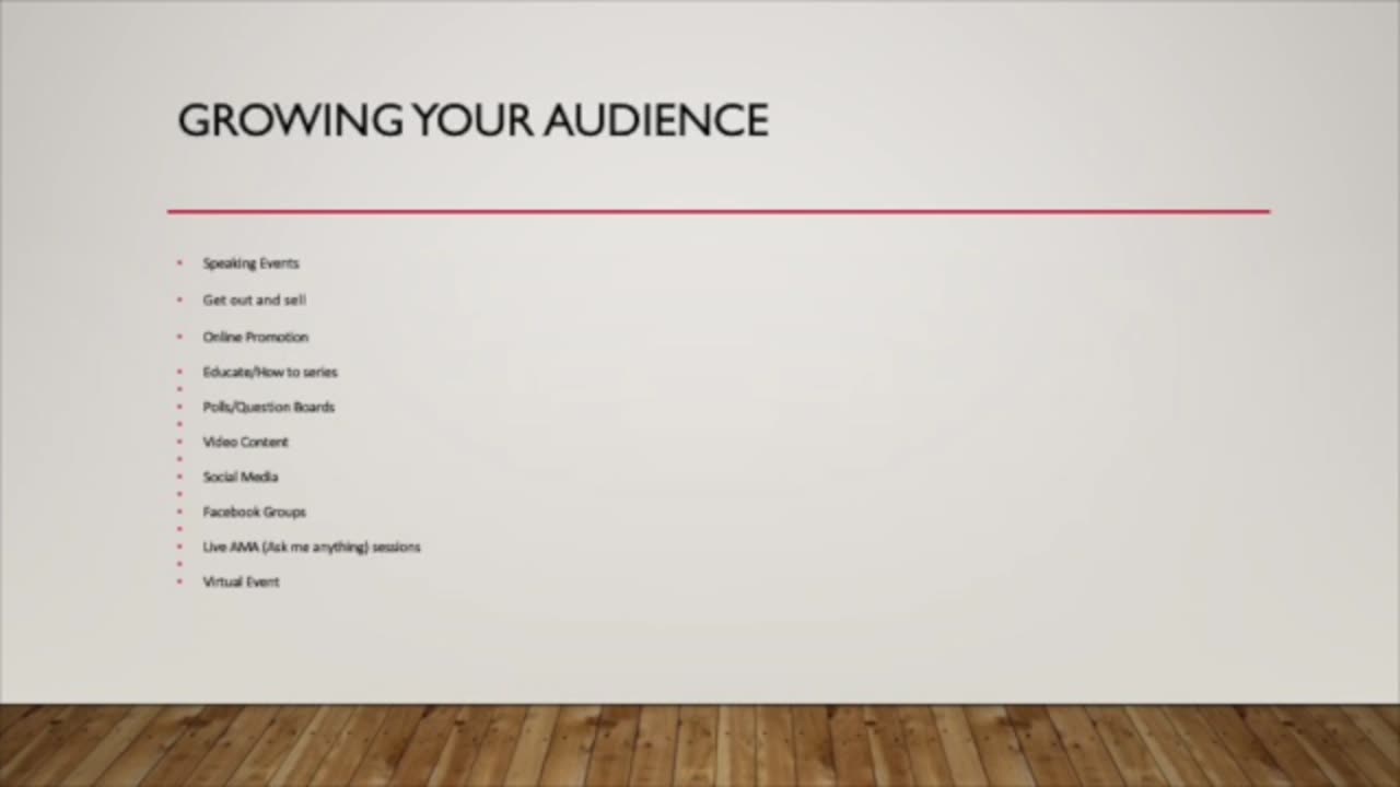 Audience for Writing and Filmmaking