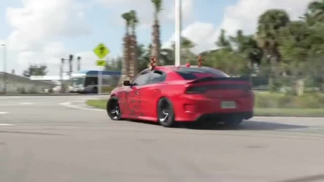 Awesome drift by hellcat car || #Rumble