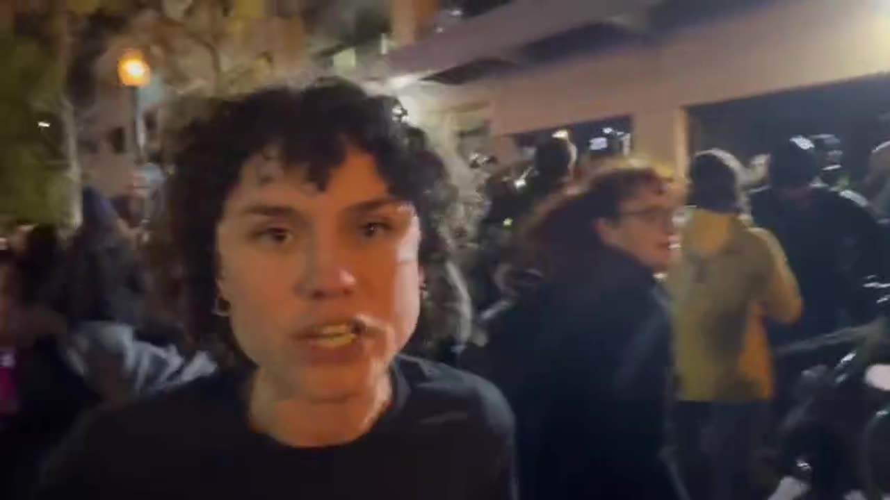 Triggered protesters