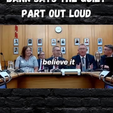 When the Central Bank says the quiet part out loud