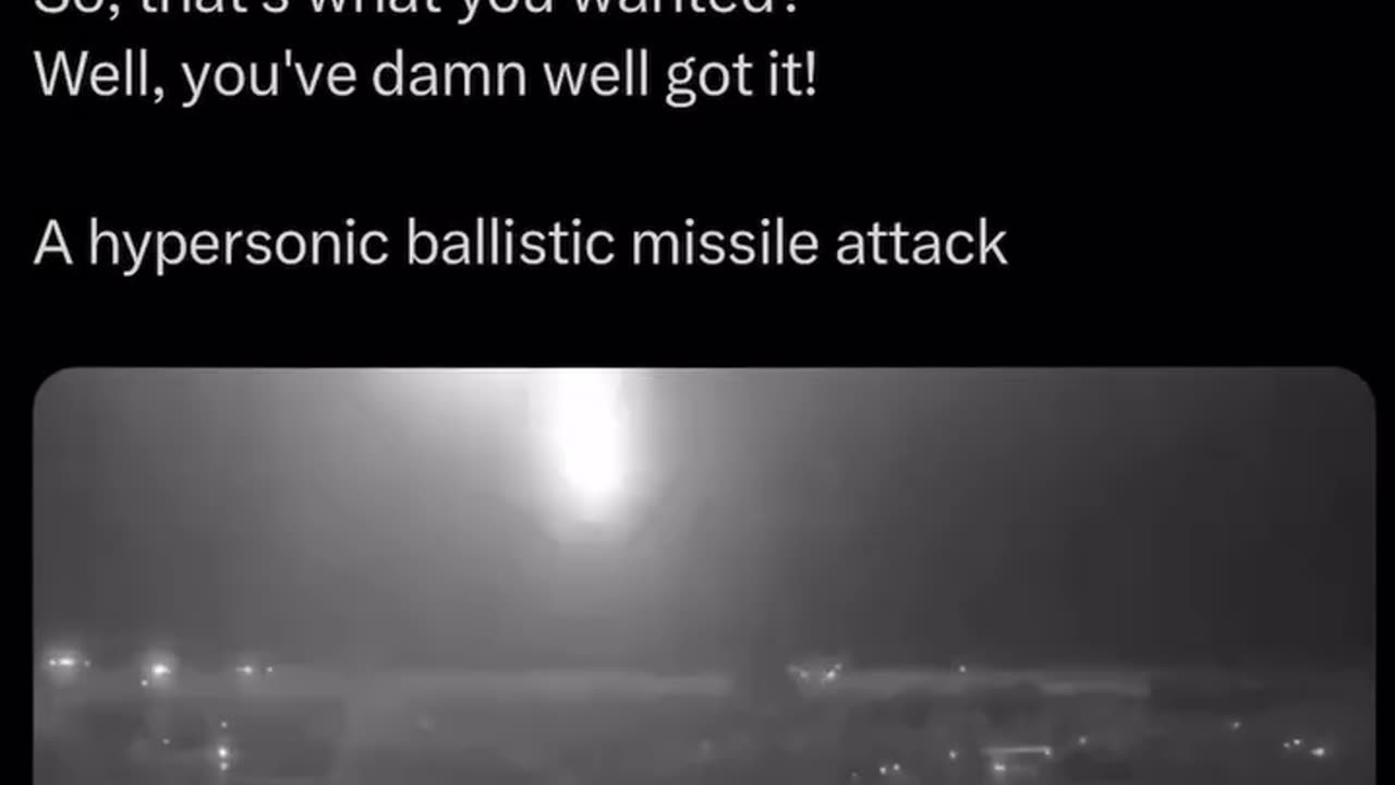 Russia’s hypersonic ballistic missile - 'Hazel - striking military infrastructure in Ukraine