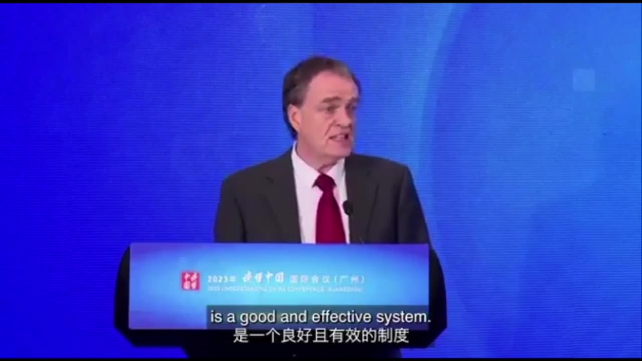 Best speech on China's political system I've seen by anyone, ever