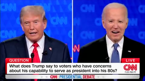 Trump SLAMS Biden's Golf Skills In Hilarious Moment During Debate