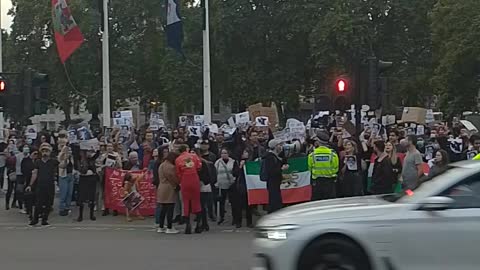 Masha amini protest London