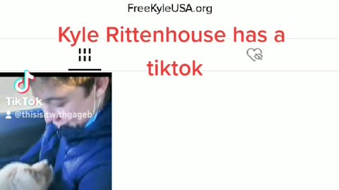 Kyle has a Tiktok