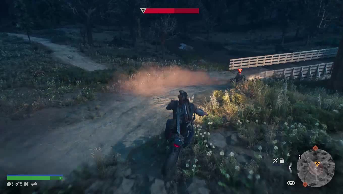 Deacon Chasing Down LYNCHMAN - Days Gone Mod Game-play