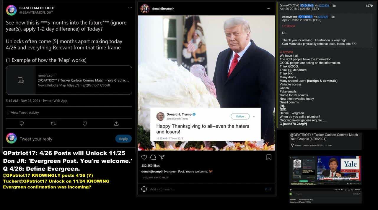 @QPATRIOT17 Don JR Confirm Evergreen The Very Next Day