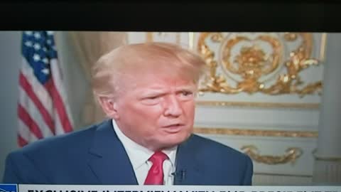 watching Hannity Trump at Mar-A-Lago