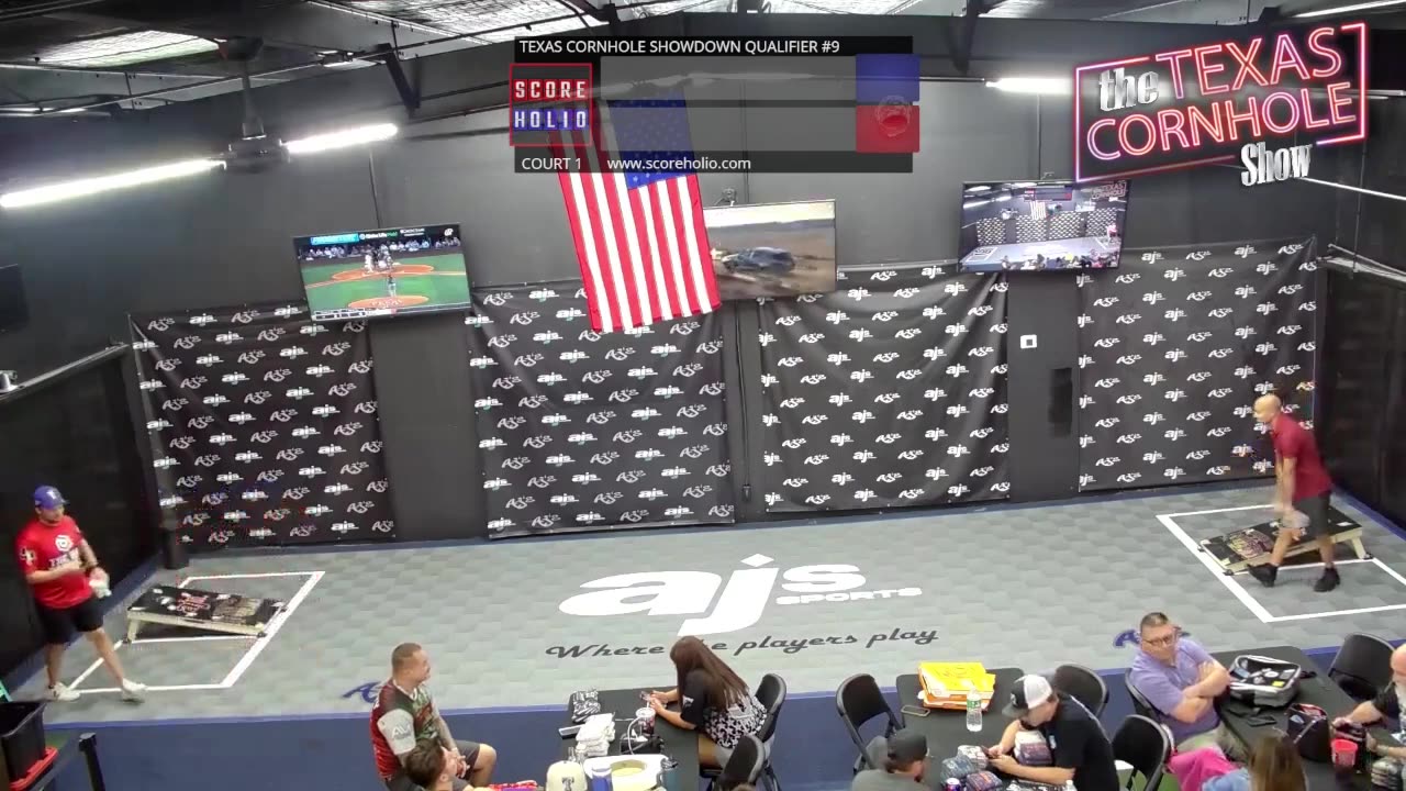 8.6.24 AJs Sports Cornhole, Summer showdown day #9 - Rounder 4