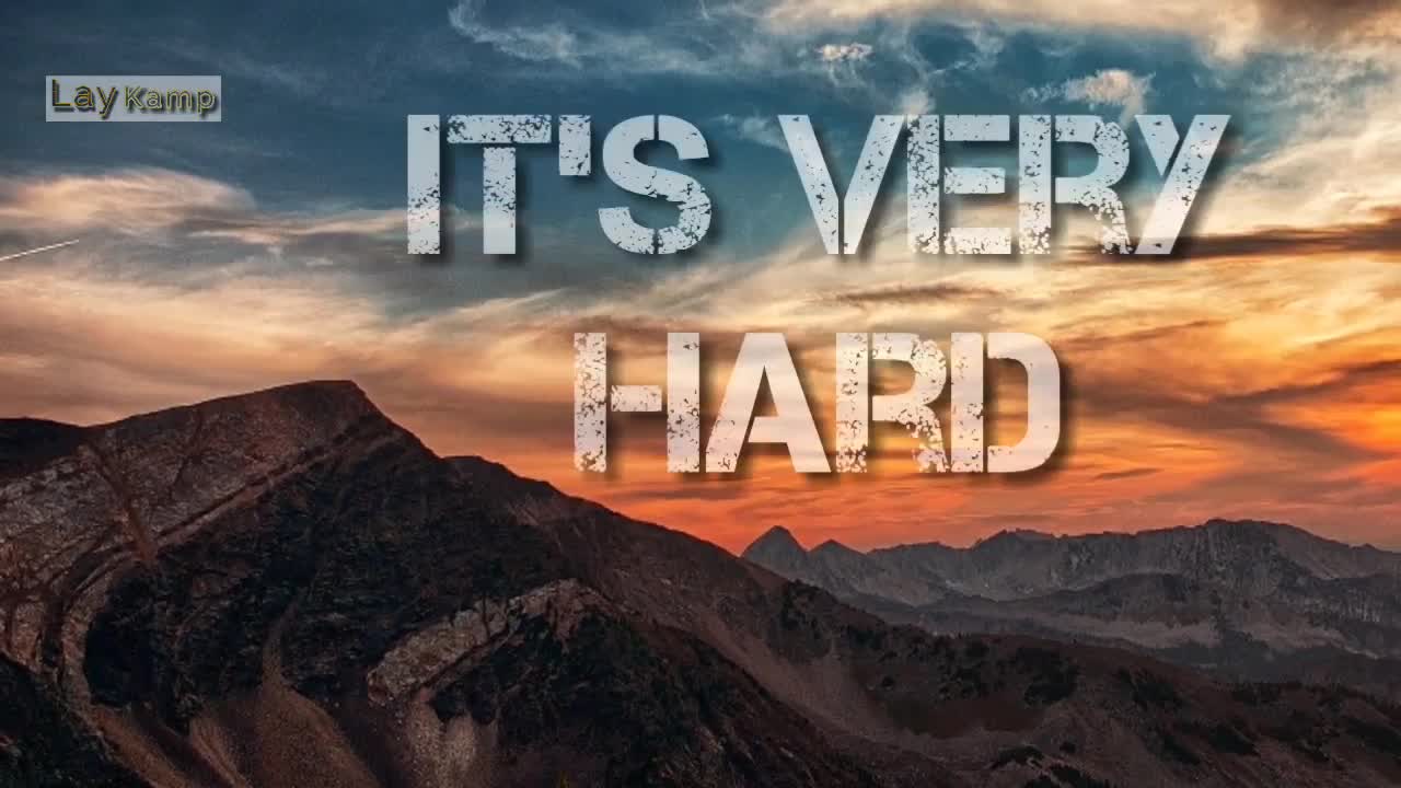Motivation- Sometimes It's Very Hard to move on