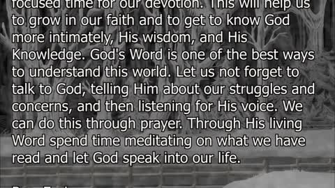 Daily Message from Rev. Ernie, Feb. 4 2022